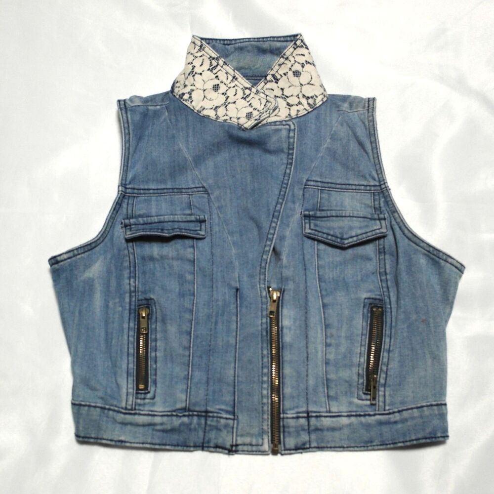 Candie's Girls Jean Vest Size Medium